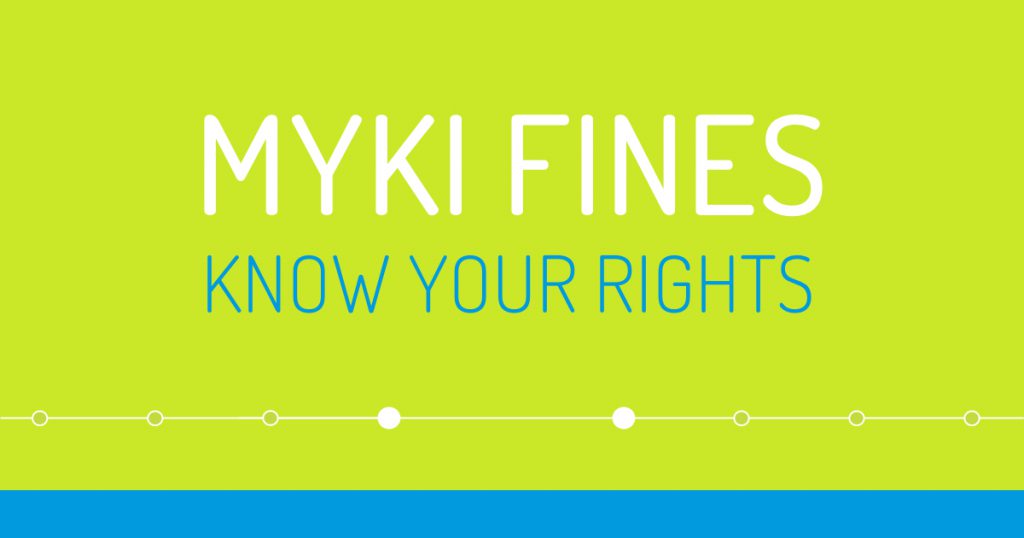 Myki fines, know your rights